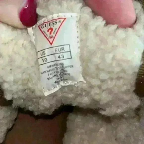 Men's‎ Guess GMWarren-C Mid Faux Fur Lined Tan Beige Textile Upper Boot Size 10 - Picture 8 of 8